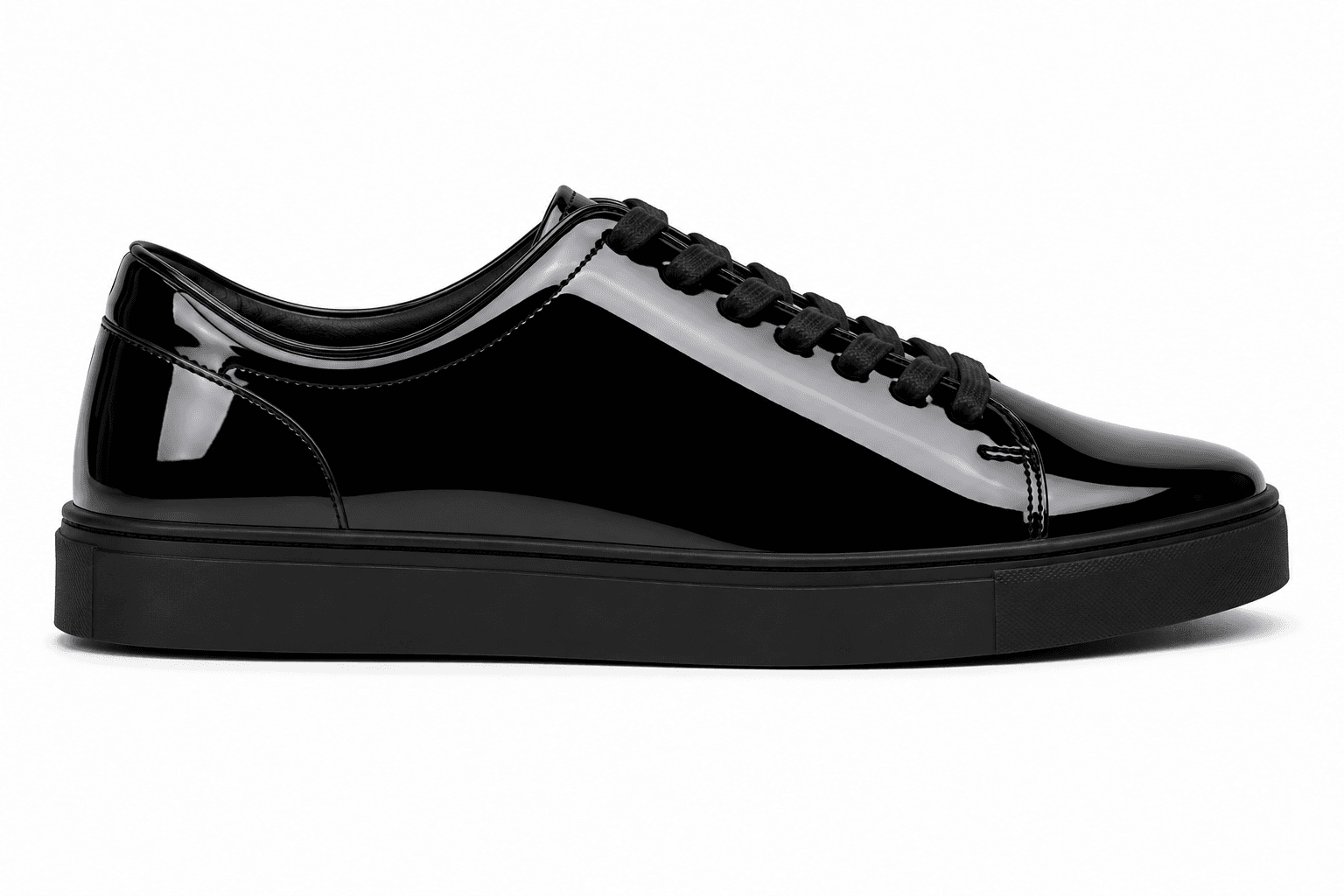 Santino Luciano Patent Leather in Black