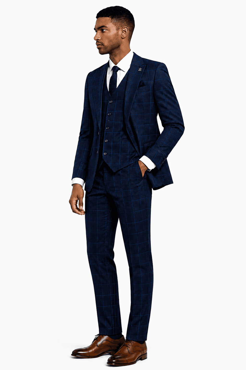Stacy Adams 3-Piece Fashion Suit